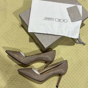 NWT Jimmy Choo Romy 85 Pumps Size 38